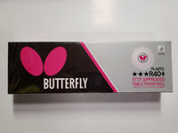Butterfly R40+ 3-Star Ball White (Official Balls of 2022 Canadian Championships)